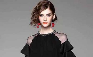 Cách diện đầm công sở ôm suông không lo nhàm chán
